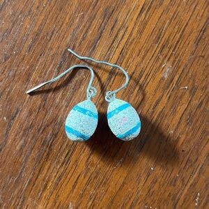 Easter egg earrings